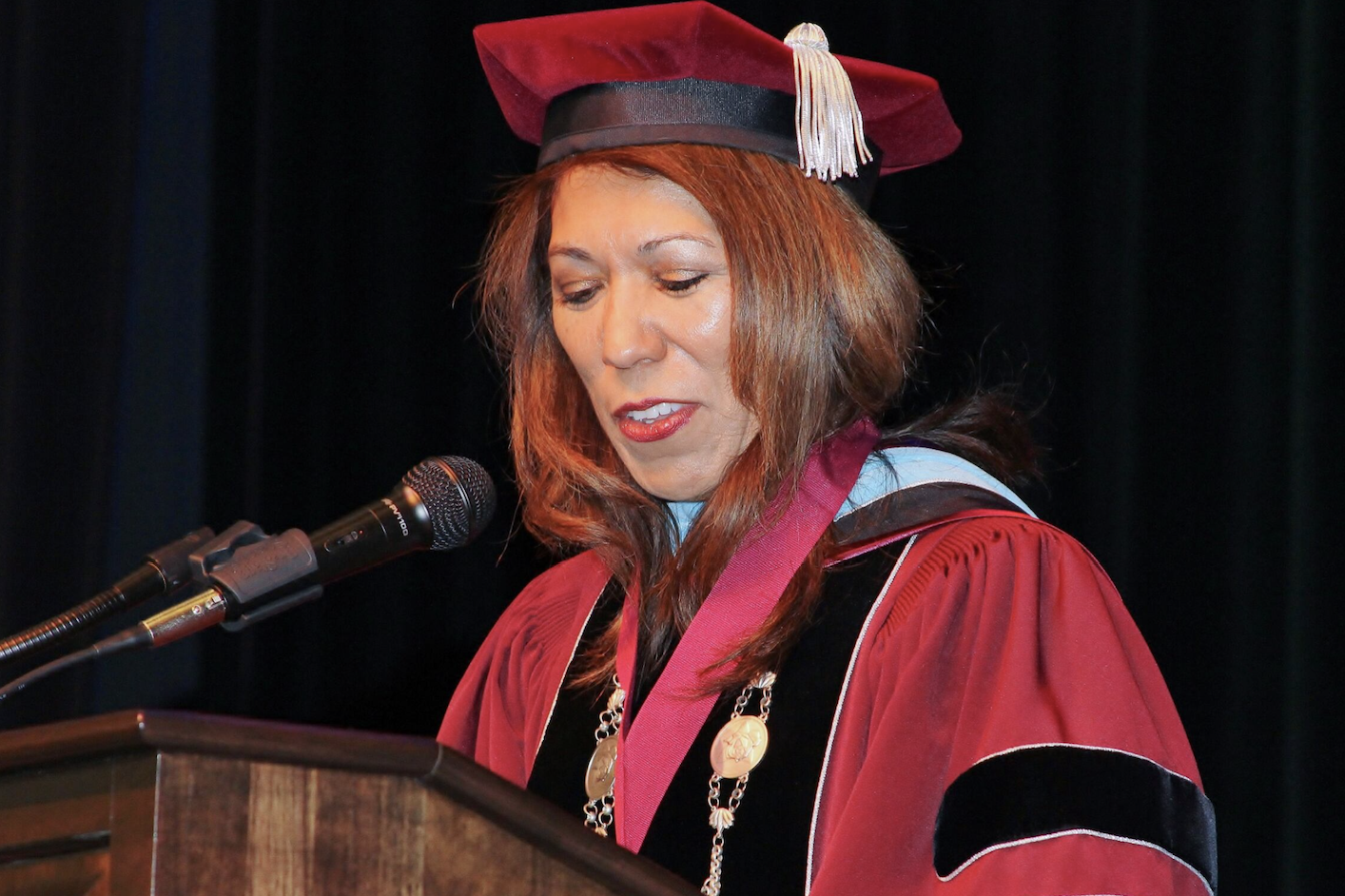 Dr. Maria Hernandez Ferrier Inaugural president of Texas A&M-San Antonio.