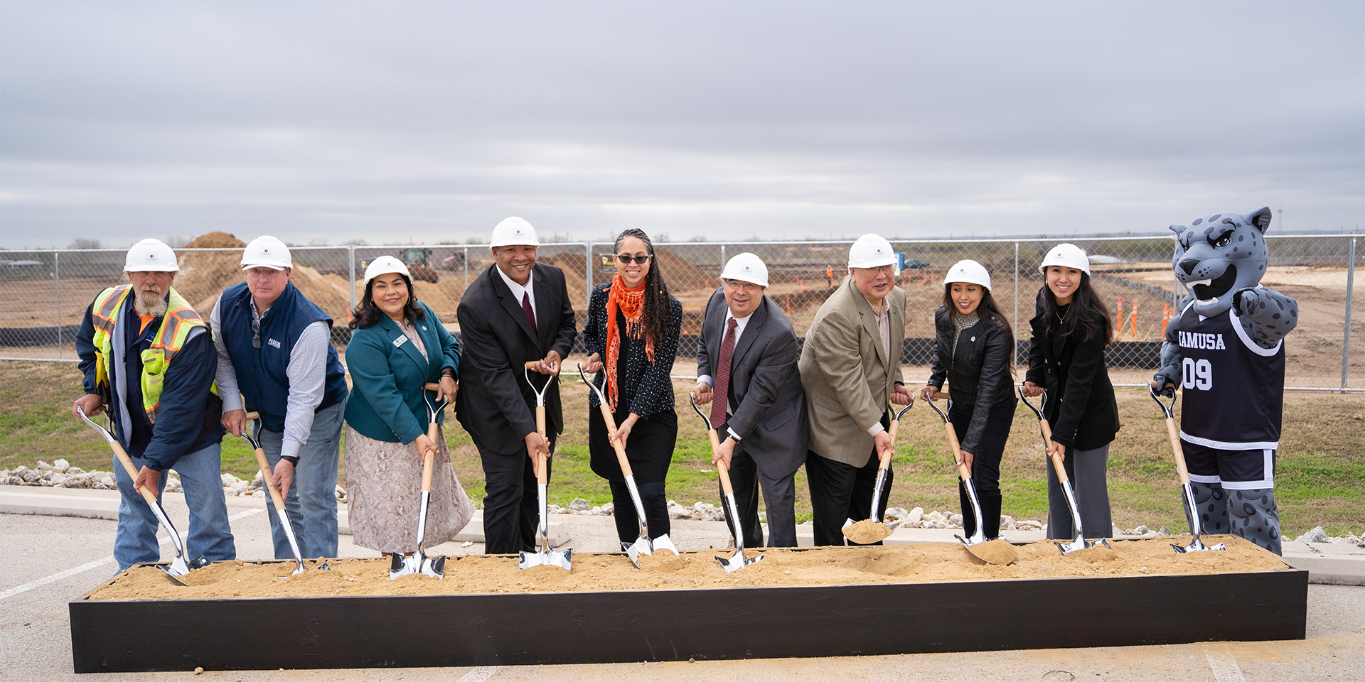 Texas AM San Antonio celebrates groundbreaking of Softball and Track Fields