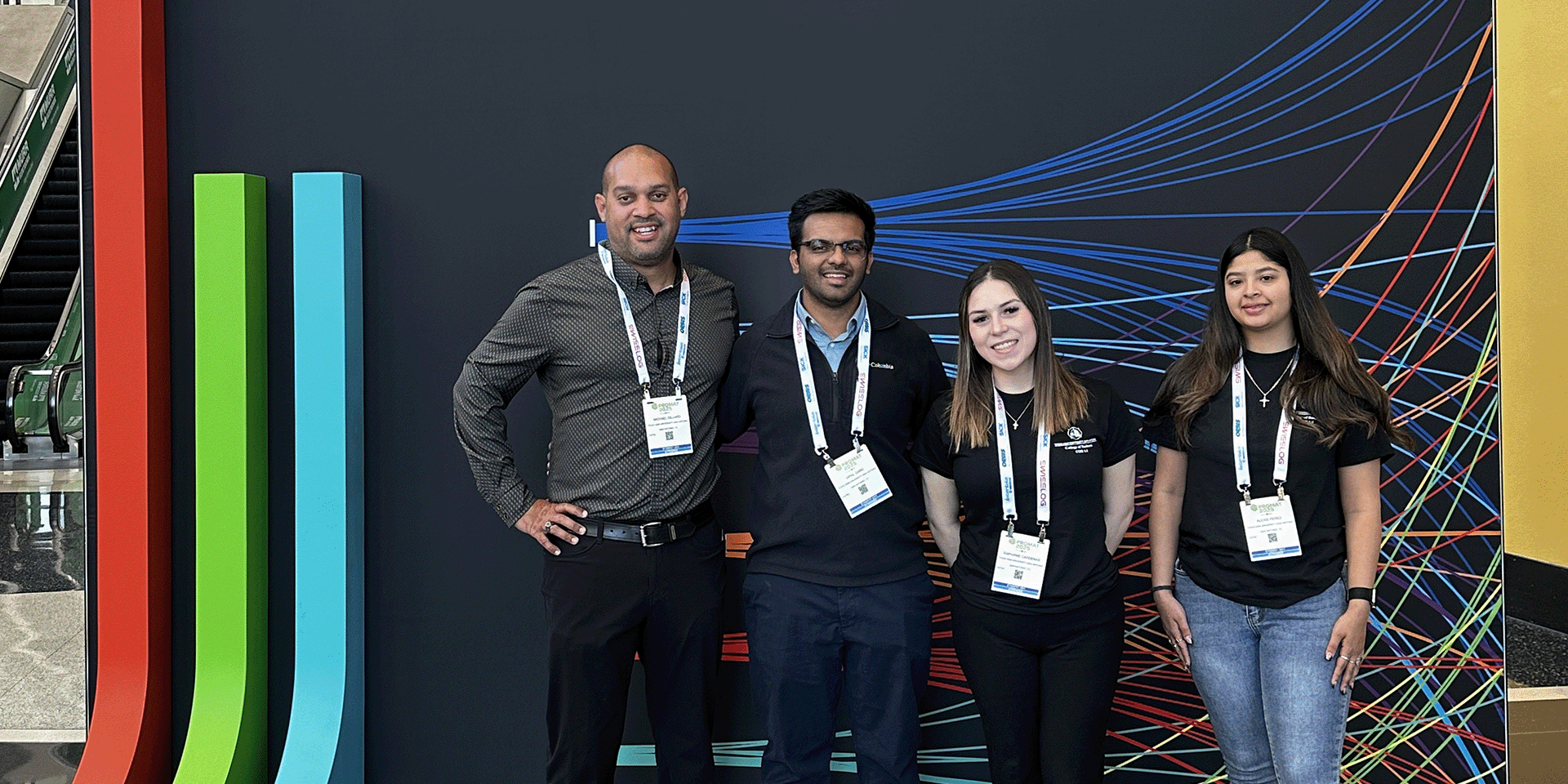 Students and Faculty at ProMat Conference