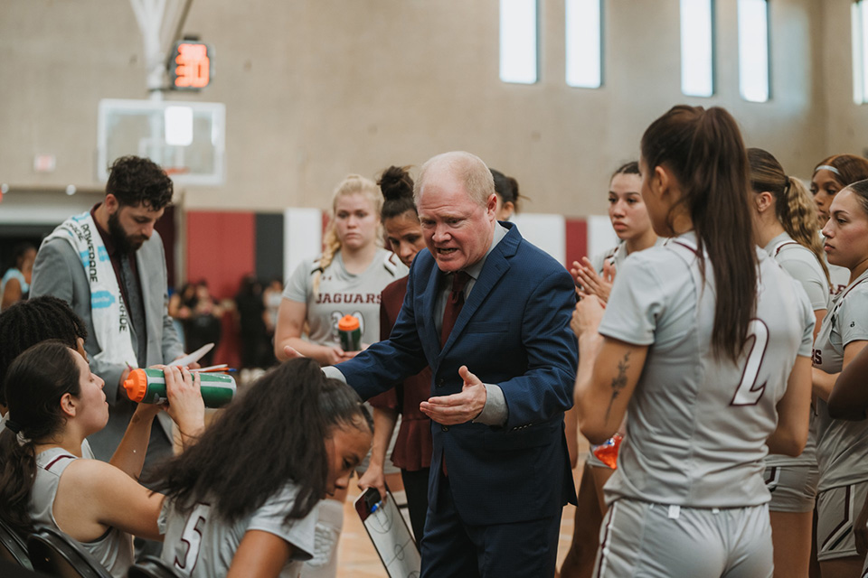 Coach Minner with Team