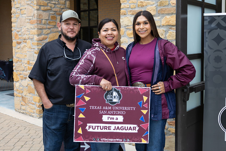 Future Jaguars with Sign